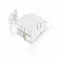 Casas Vivet. Dos casas unifamiliares de madera Sau Taller d’Arquitectura 8 AXO-2