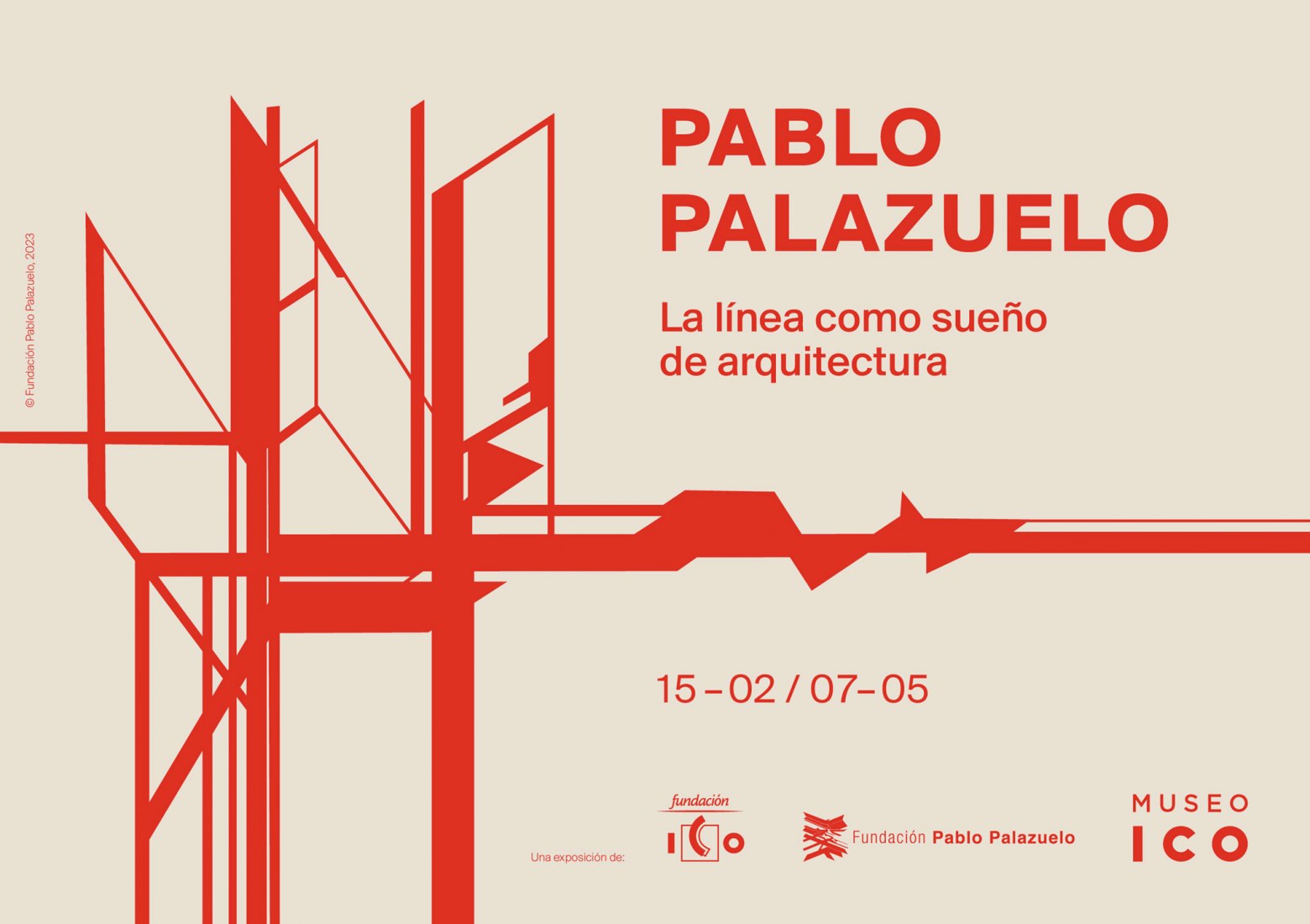 Pablo Palazuelo. La línea como sueño de arquitectura Museo ICO 2023