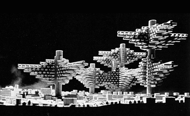 Venturi de la imaginería de la complejidad a la fenomenología (II) Miquel Lacasta Clusters en el Aire de 1962 de Arata Izozaki