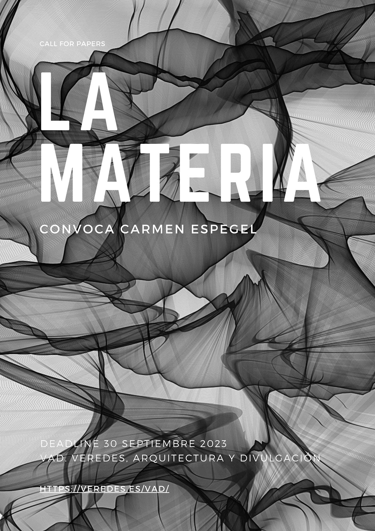 Call for Papers. VAD 10. La materia