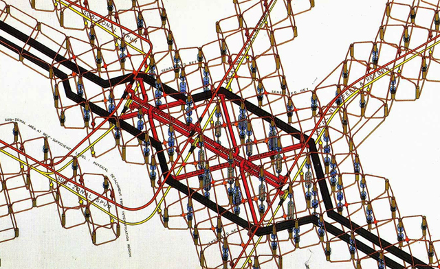 De la Teoría como Dispositivo Formal Miquel Lacasta Archigram Computor City de 1964