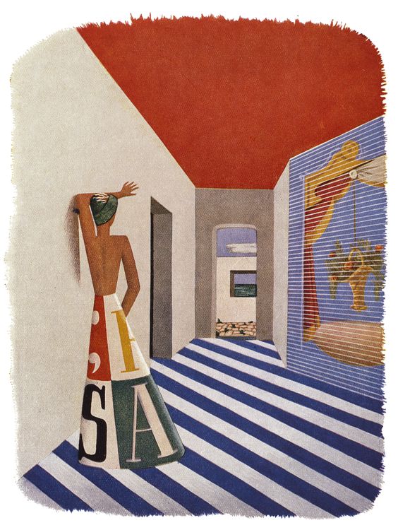 Suelos profundos Miguel Ángel Díaz Camacho “Una piccola casa ideale”, 1939 © Gio Ponti Archives