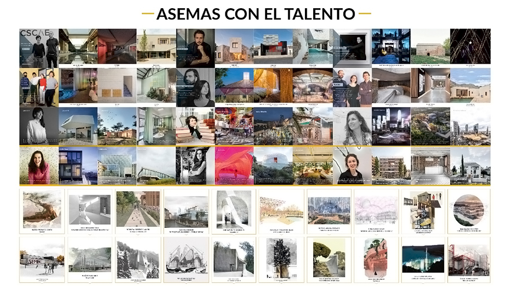 Las campañas de ASEMAS “Entre Arquitectos” y “Talento” optan a los premios del COAM 2