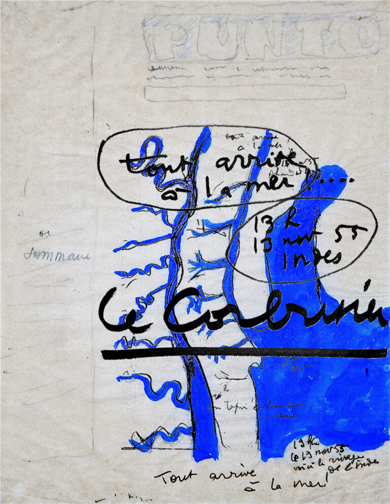 Le Corbusier y Todo llega al mar (I) Óscar Tenreiro Degwitz-dibujo-final-lc