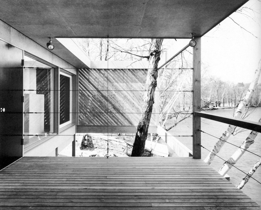 Convidarse, habitarse José del Carmen Palacios Aguilar Terraza del Caesar Cottage (Connecticut, 1952) M. Breuer