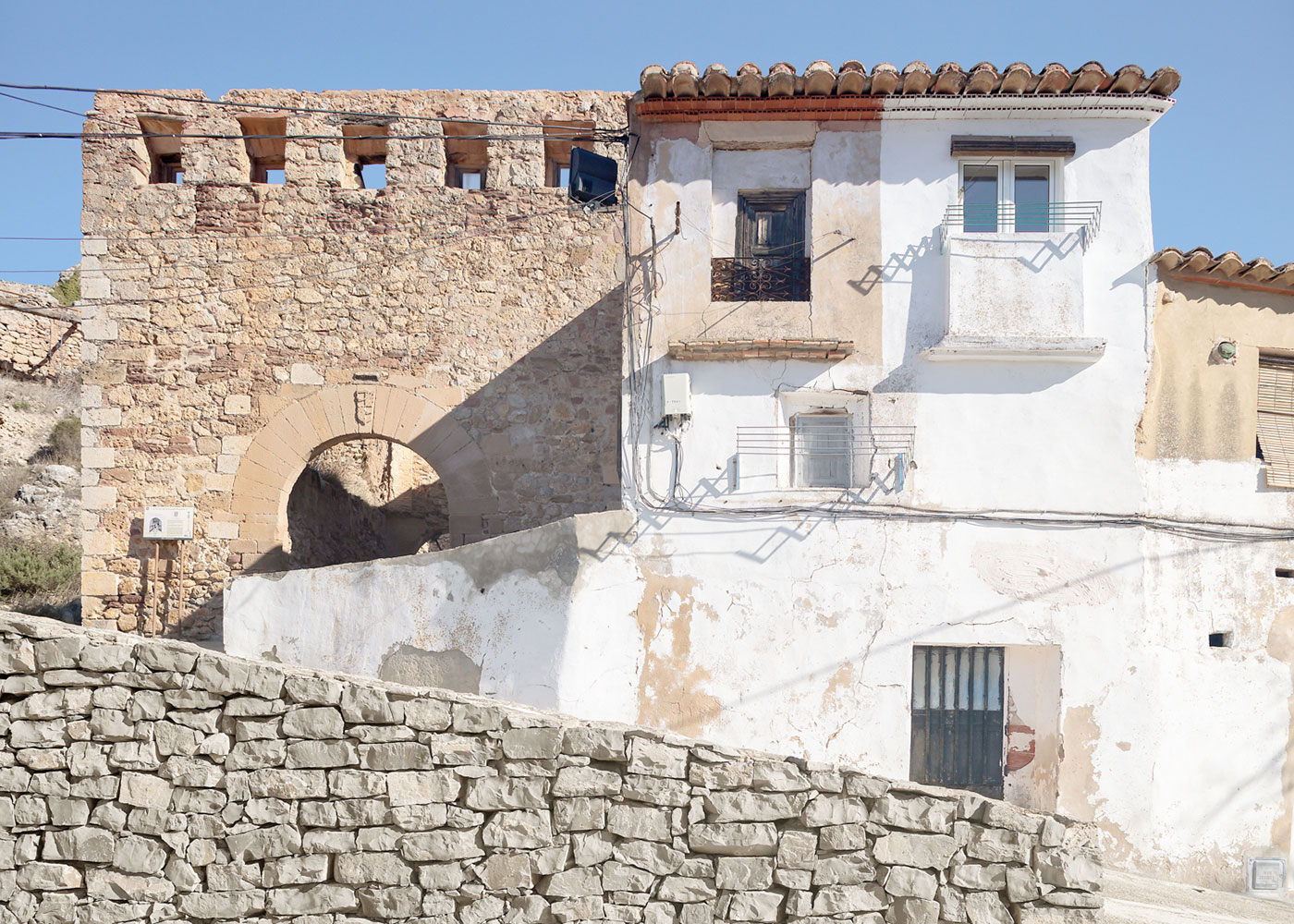 Restauración del Portal de la Muralla de Andilla Hidalgo Mora Arquitectura © Milena Villalba 14