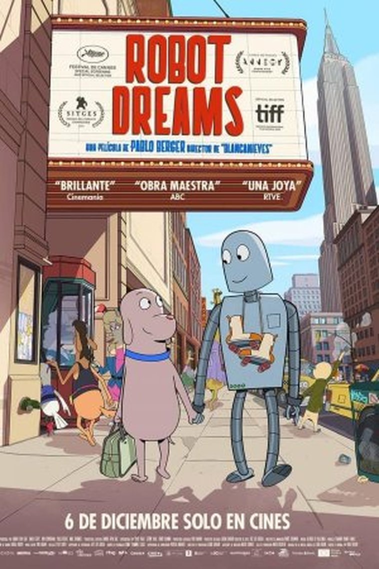 Robot Dreams. Autobiografía, veracidad, cine y España Jorge Gorostiza Cartel con el Empire State sobresaliendo a la derecha