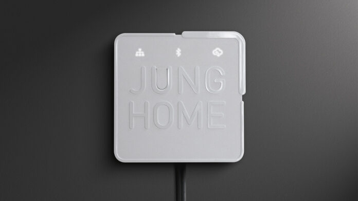 El nuevo JUNG HOME gateway, que integra domótica y dispositivos IoT, estará presente en Matelec 2024 JUNG_HOME_Gateway El nuevo JUNG HOME gateway, que integra domótica y dispositivos IoT, estará presente en Matelec 2024 JUNG_HOME_Gateway