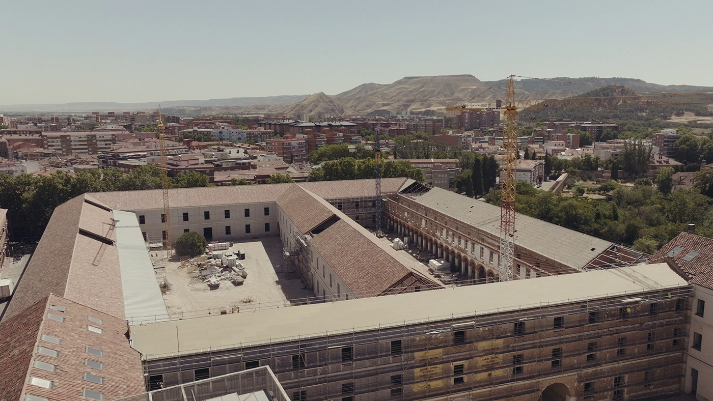 Onduline ha participado en el proyecto de rehabilitación integral del Cuartel del Príncipe, en Alcalá de Henares, con su Sistema Integral de Cubierta