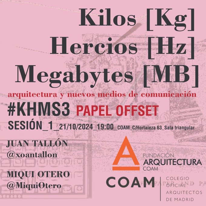 Ciclo Kilos, Hercios & Megabytes KHMS3 PAPEL OFFSET