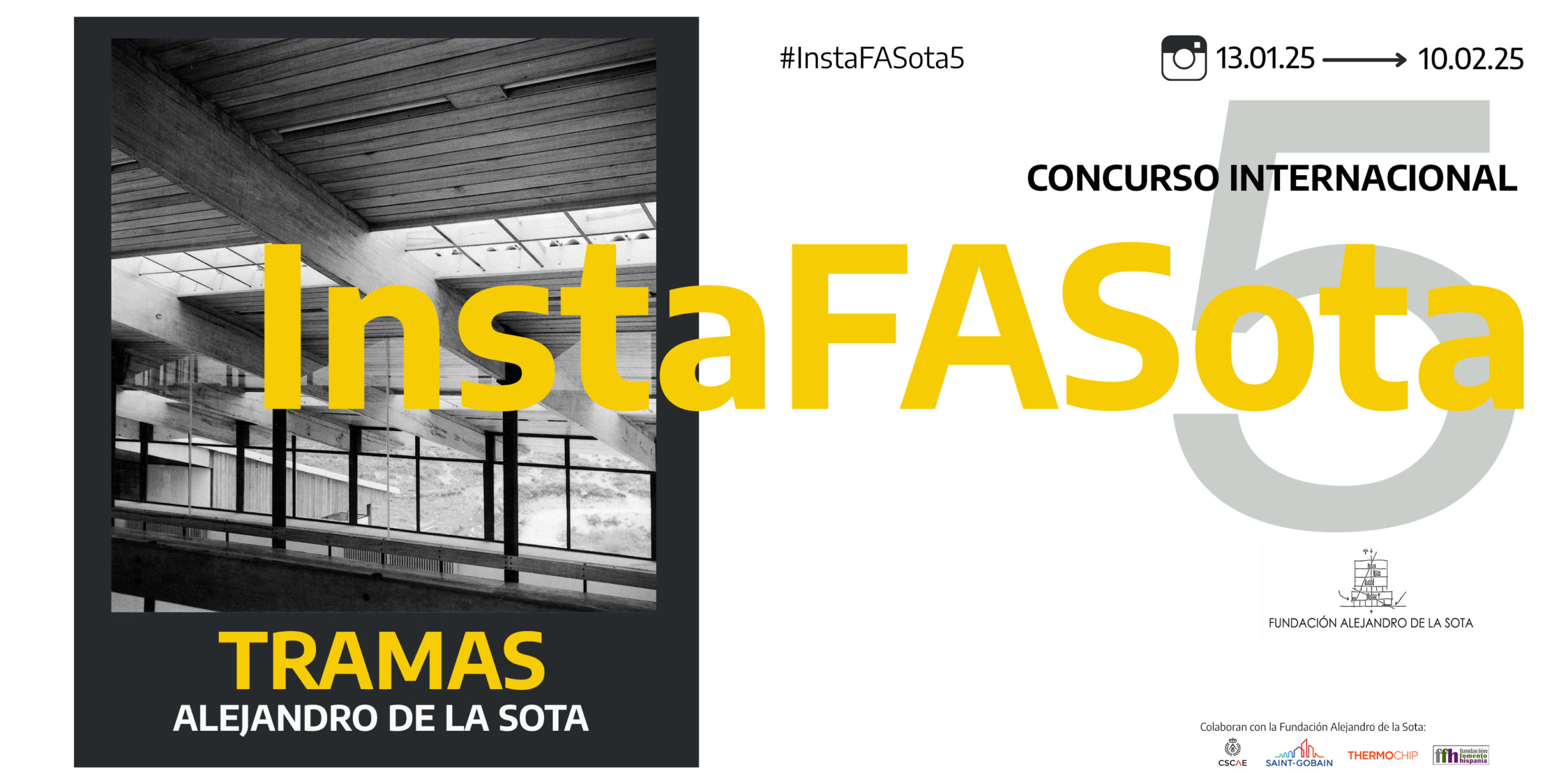 V Concurso Internacional InstaFASota. Alejandro de la Sota Tramas