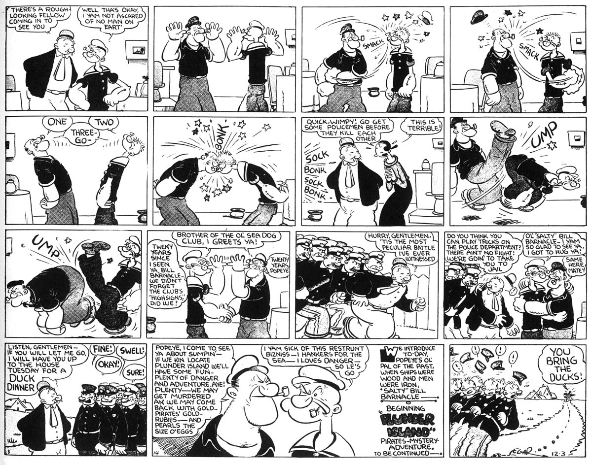 Popeye cuando los barcos eran de madera y los hombres de hierro | epR