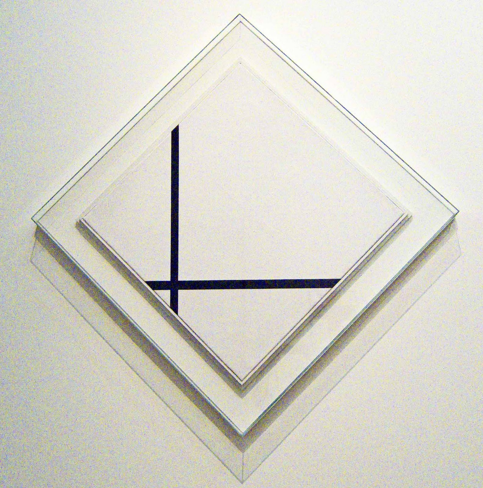 La plástica es culpable José Ramón Hernández Correa Piet Mondrian, Composición con dos líneas, 1931