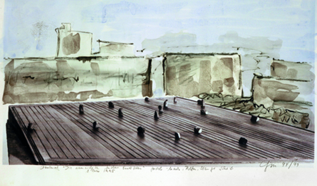 Memorial a los judíos asesinados en Europa (II) Íñigo García Odiaga christine-jacob-marks-memorial-berlin-holocaust-2-sketch