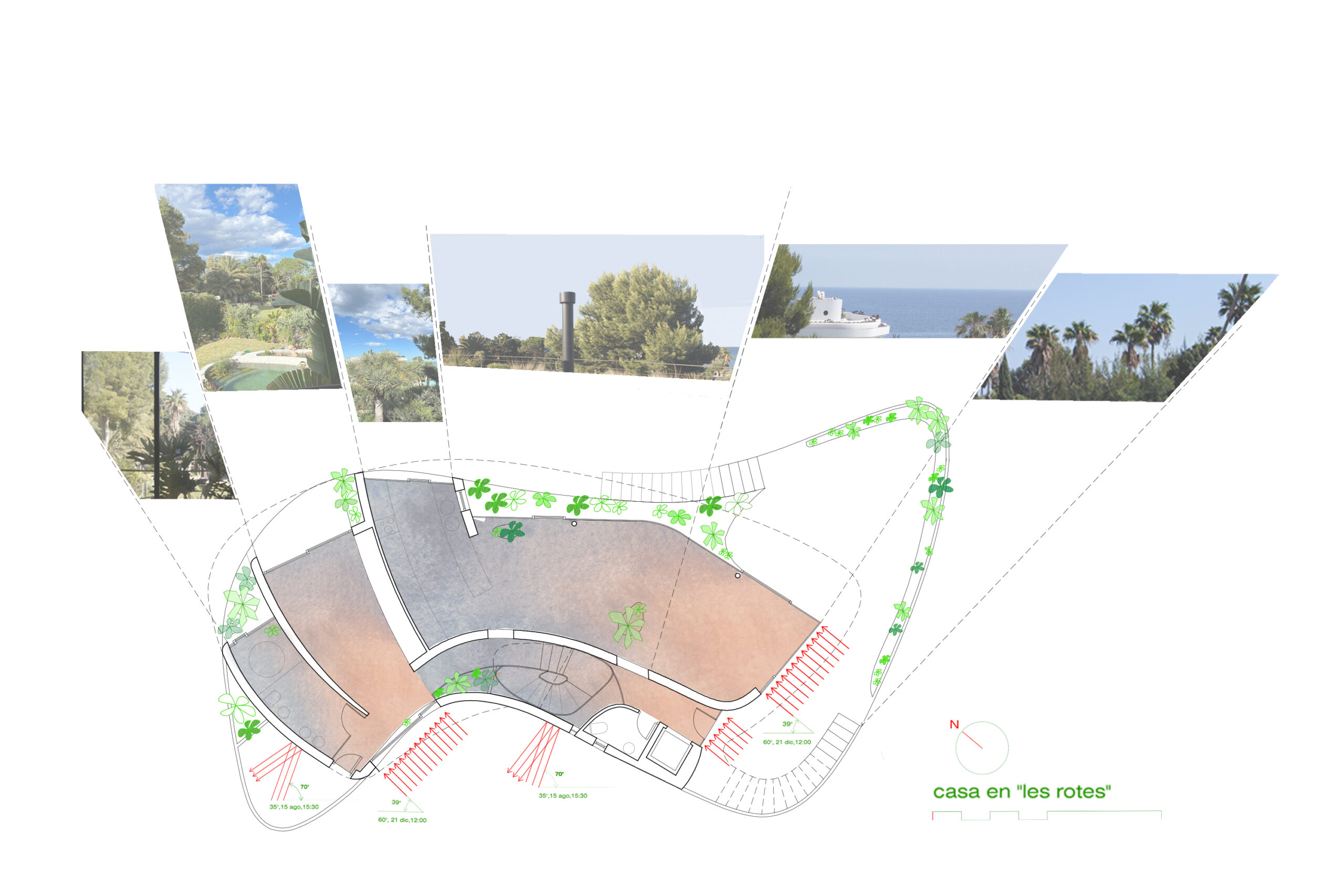 Casa en Les Rotes Selba García-Clark – Daniel Carratalá Climent 2 orientación y visuales Casa en Les Rotes Selba García-Clark – Daniel Carratalá Climent 2 orientación y visuales
