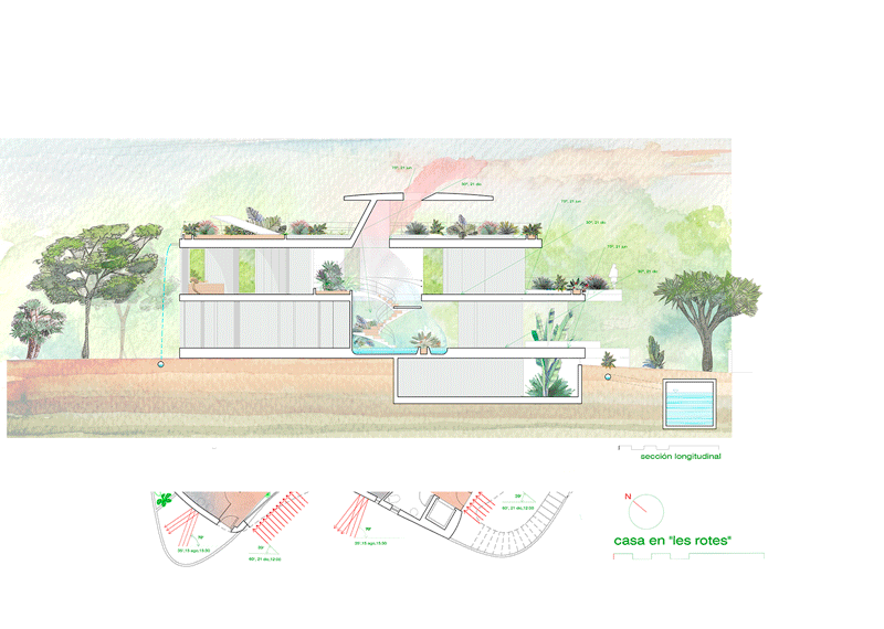 Casa en Les Rotes Selba García-Clark – Daniel Carratalá Climent 9 planiemtria