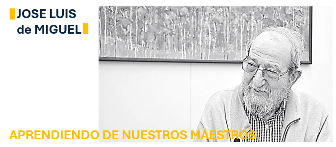 Entre Arquitectos. Aprendiendo de Nuestros Maestros. José Luis de Miguel Rodríguez
