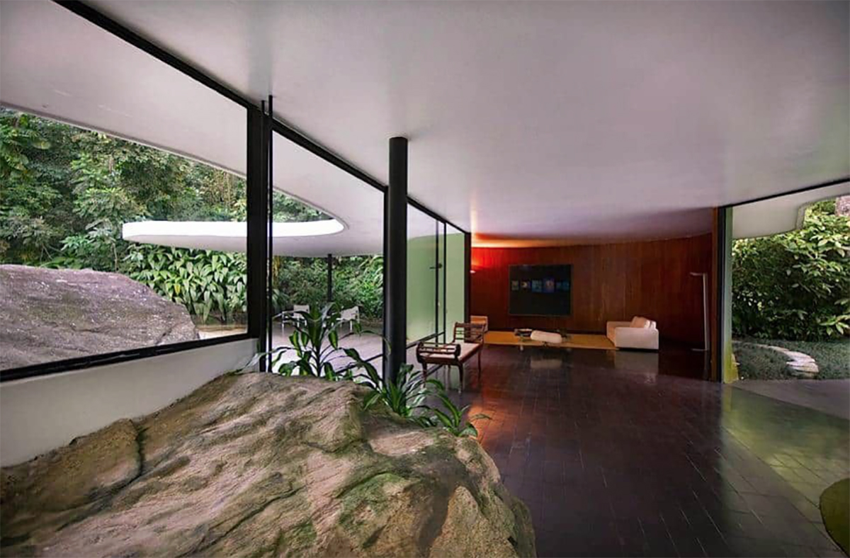 Patios, casas y geografías Óscar Tenreiro Casa das Canoas- Oscar Niemeyer, 1951