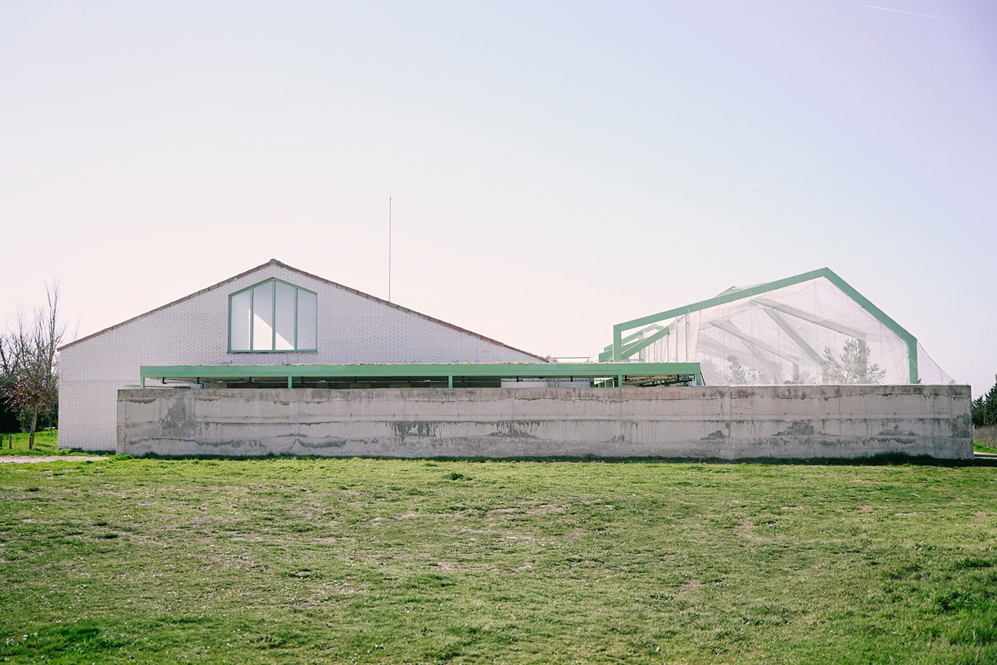 Centro de Biodiversidad de Burgos AJO taller de arquitectura © Bruno Rilova Ortega 3 muro