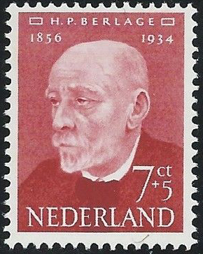 Hendrik Petrus Berlage Un hombre honrado José Ramón Hernández Correa Holanda Personajes. 1954 Hendrik Petrus Berlage Un hombre honrado José Ramón Hernández Correa Holanda Personajes. 1954
