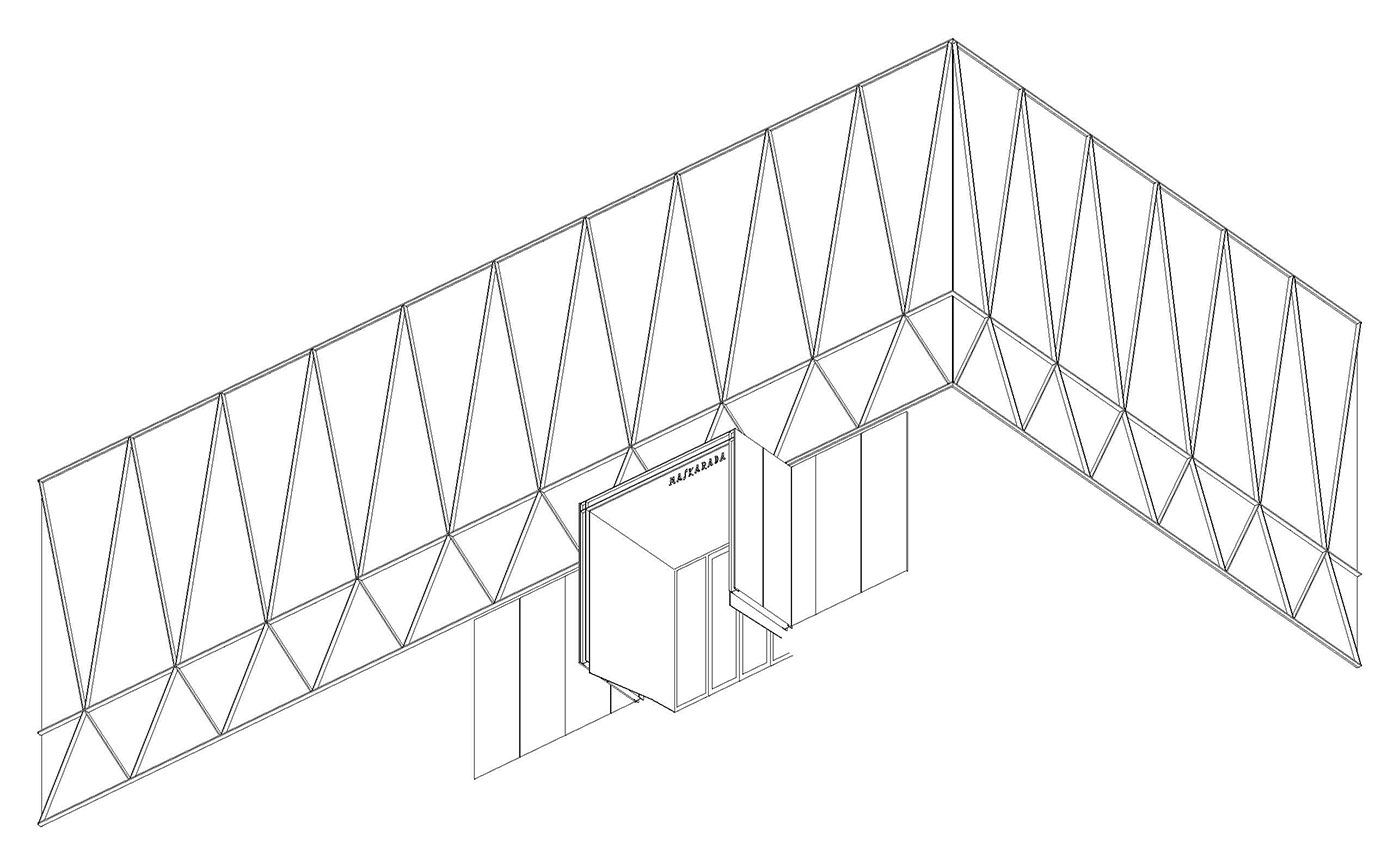 Maskarada MID estudio Axonometry_Maskarada Maskarada MID estudio Axonometry_Maskarada