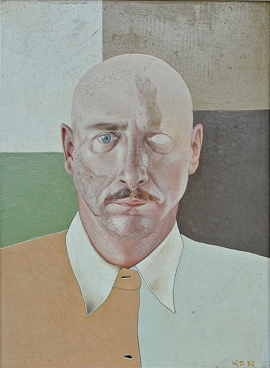 autorretrato de Willy Ossott,