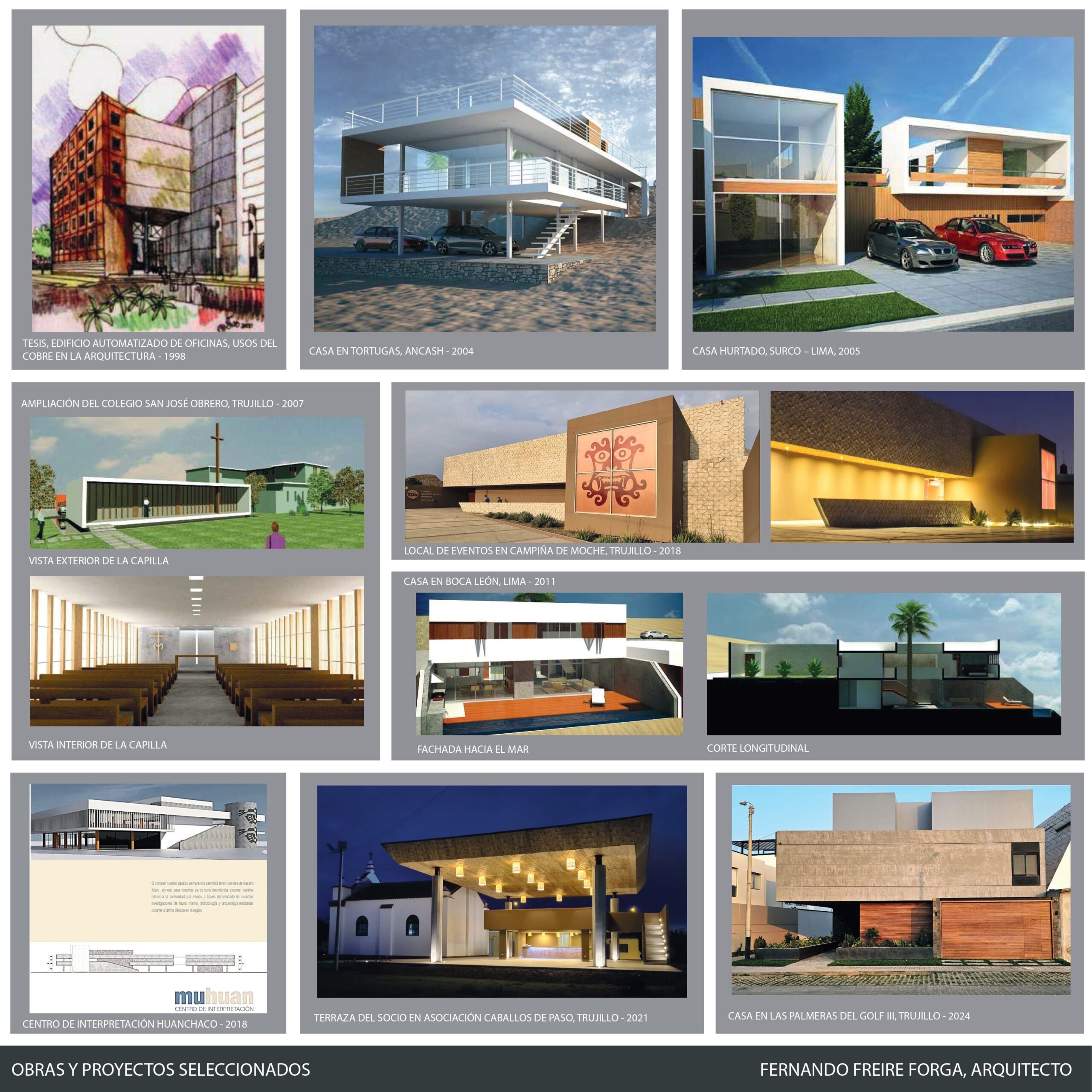 Fernando Freire Forga · El Universo WARACUY Obras y Proyectos