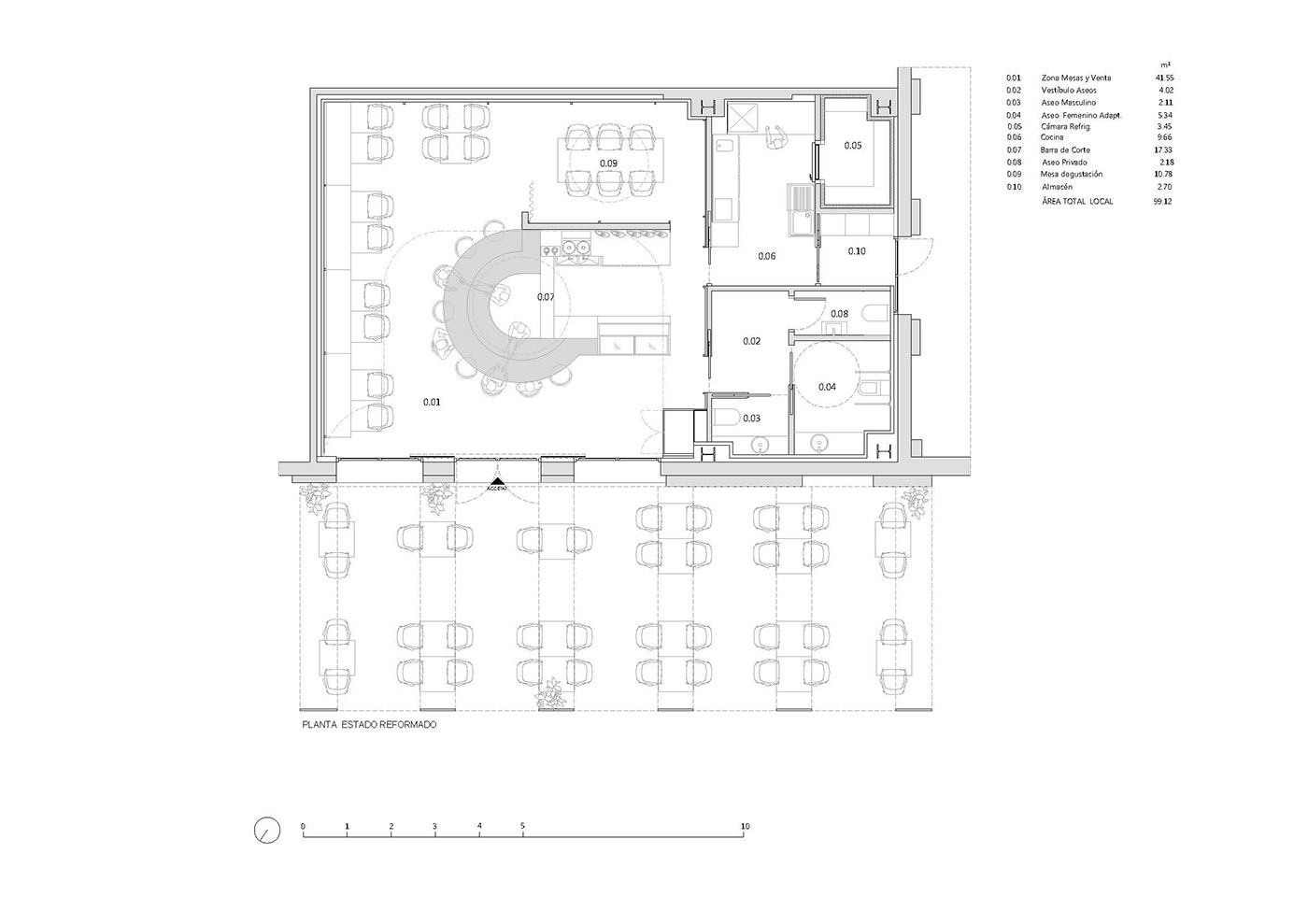 LRV Sergio Murillo Moreno en el restaurante delicatessen Joselito - David Hernández Martín 01_Planta