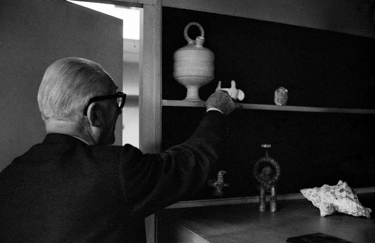 Le Corbusier con la 