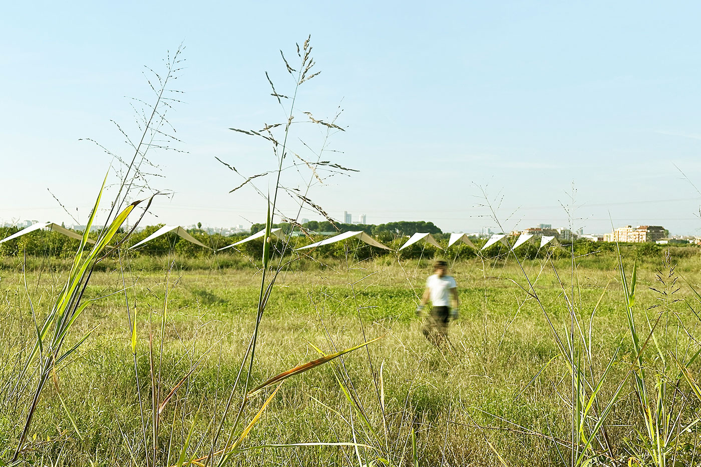 Pabellón 100 Metros Lineales Pablo Paradinas Sastre - Eletres Studio A01 ©Gian-Franco-Pili