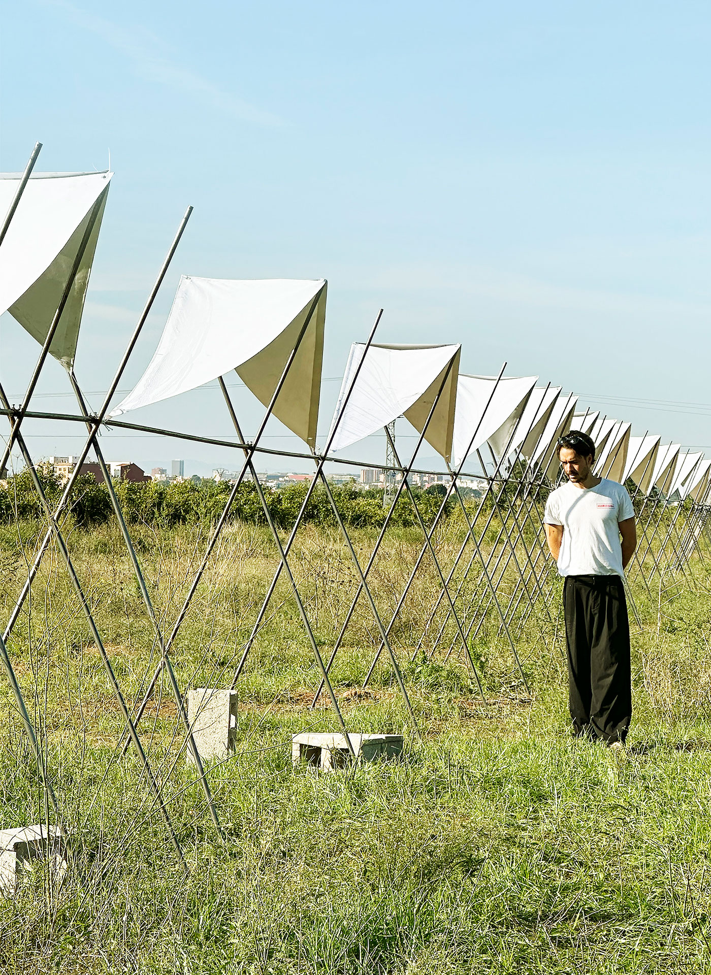 Pabellón 100 Metros Lineales Pablo Paradinas Sastre - Eletres Studio A18 ©Gian-Franco-Pili