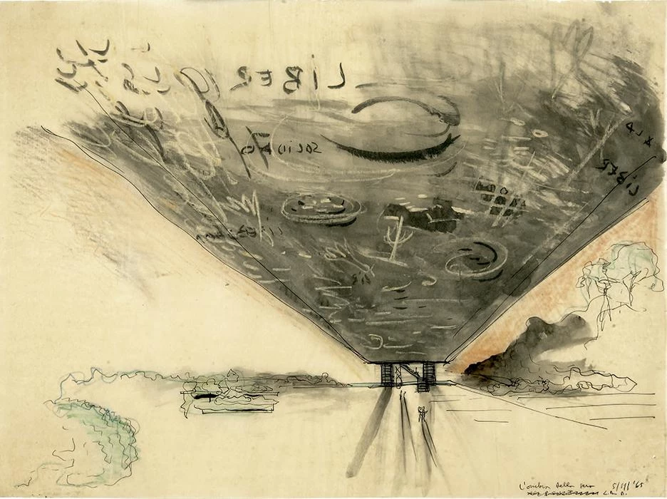 Vigas David García-Manzanares Vázquez de Agredos 6 Boceto del espacio interior liberado. Fuente AV Vigas David García-Manzanares Vázquez de Agredos 6 Boceto del espacio interior liberado. Fuente AV