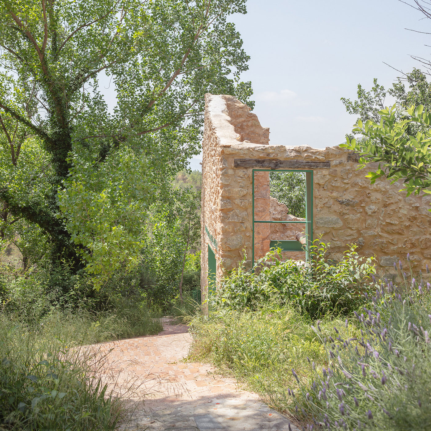 El camino de la Almazara. Regeneración del espacio Almazara-Lavadero de la Artejuela ©Milena-Villalba 2