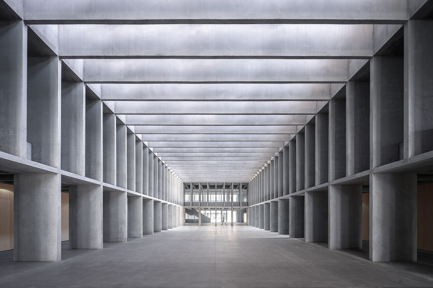 Facultad de Turismo, Universidad de Málaga Vaillo +Arquitectos © Rubén Pérez Bescós 10.Atrio