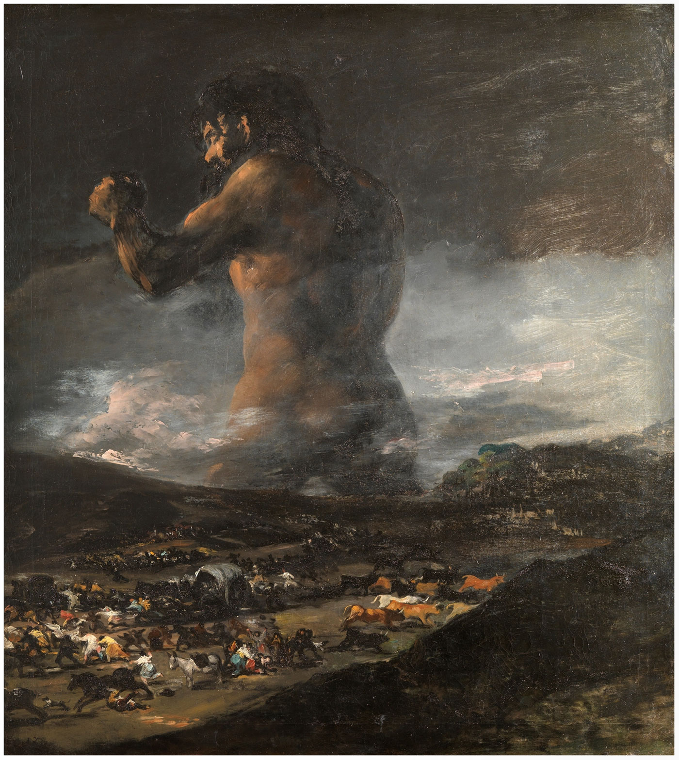 Inteligencia sin Sabiduría Marc Chalamanch El coloso - atribuido a francisco de goya y Lucientes - copyright de la imagen Museo Nacional del Prado Inteligencia sin Sabiduría Marc Chalamanch El coloso - atribuido a francisco de goya y Lucientes - copyright de la imagen Museo Nacional del Prado