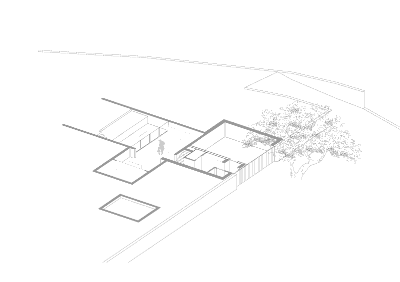 Casa Saiar Castroferro Arquitectura 4 Axonometría