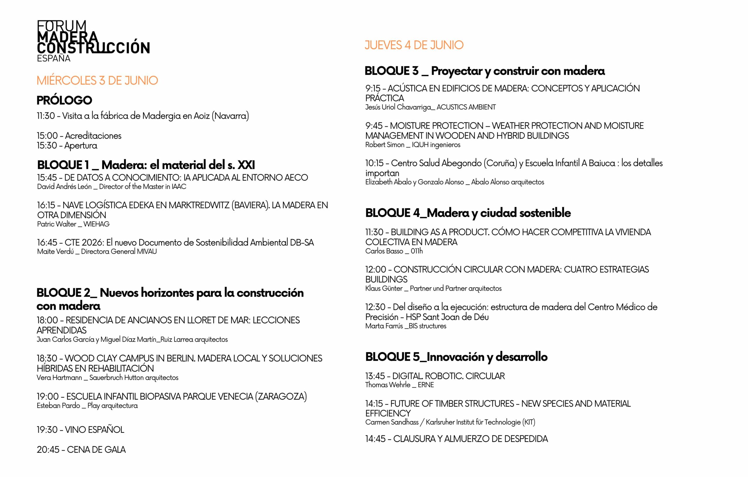 El 6º Fórum Internacional de Construcción con Madera