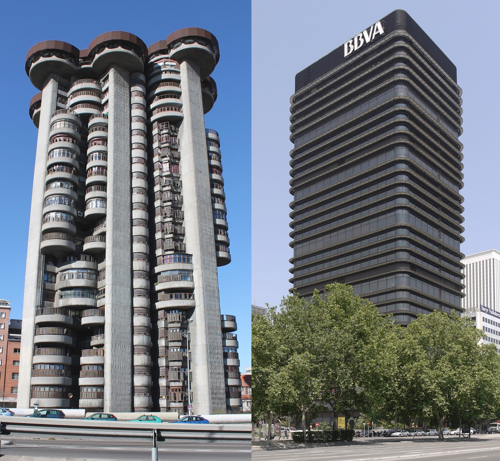 Yo confieso José Ramón Hernández Correa La riqueza y complejidad formal de Torres Blancas y la (aparente) simplicidad del BBVA