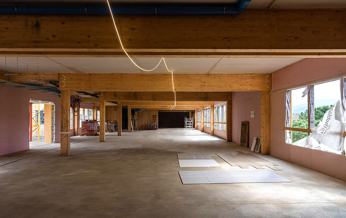 Juan Carlos García, socio de Ruiz-Larrea y director en ACTIA Llinars Lloret Residencia Llinars del Vallès (España) © BTA Arquitectura