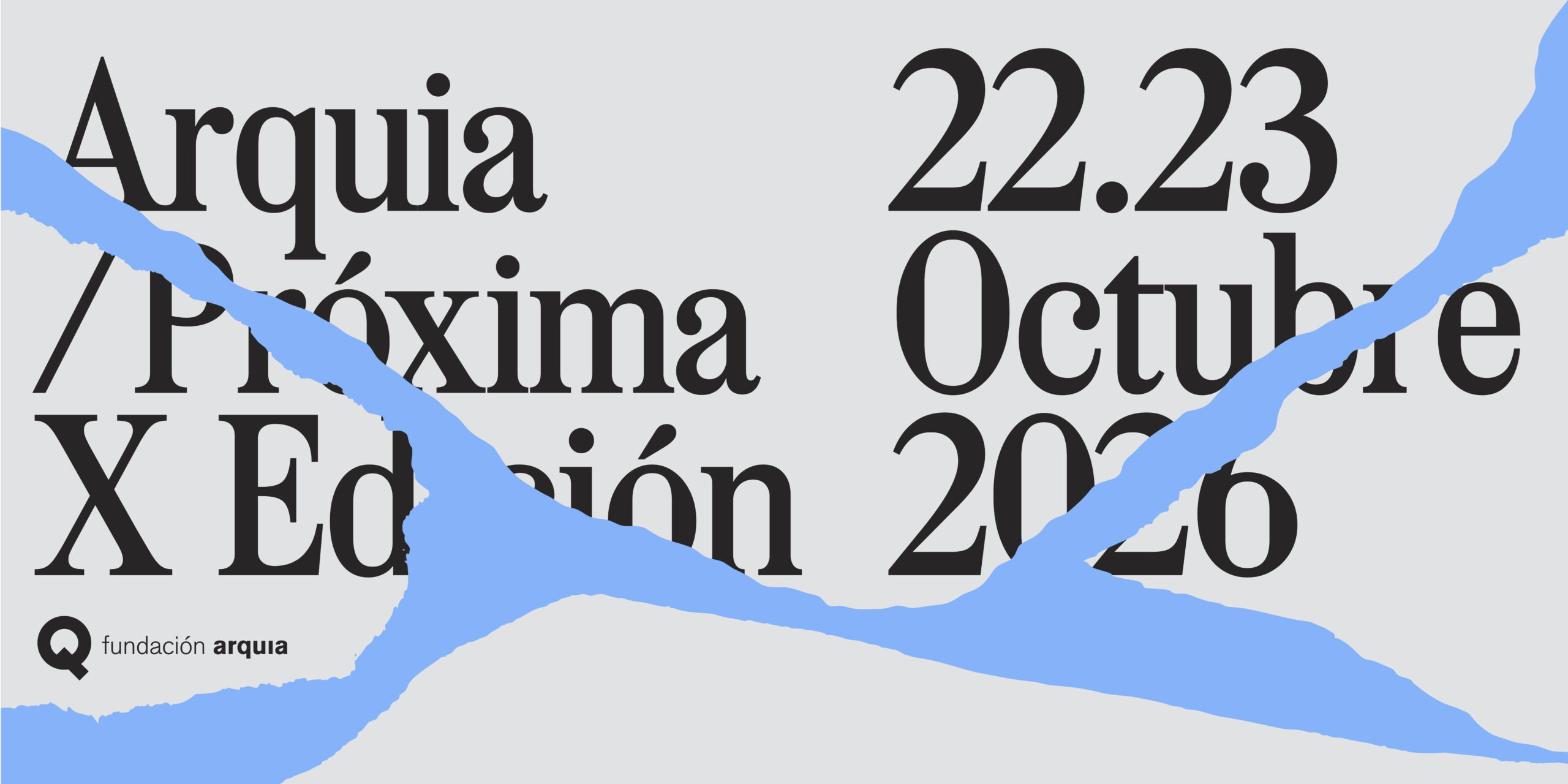 La Fundación Arquia presenta la X edición del festival arquiapróxima, que por primera vez tendrá lugar en Barcelona