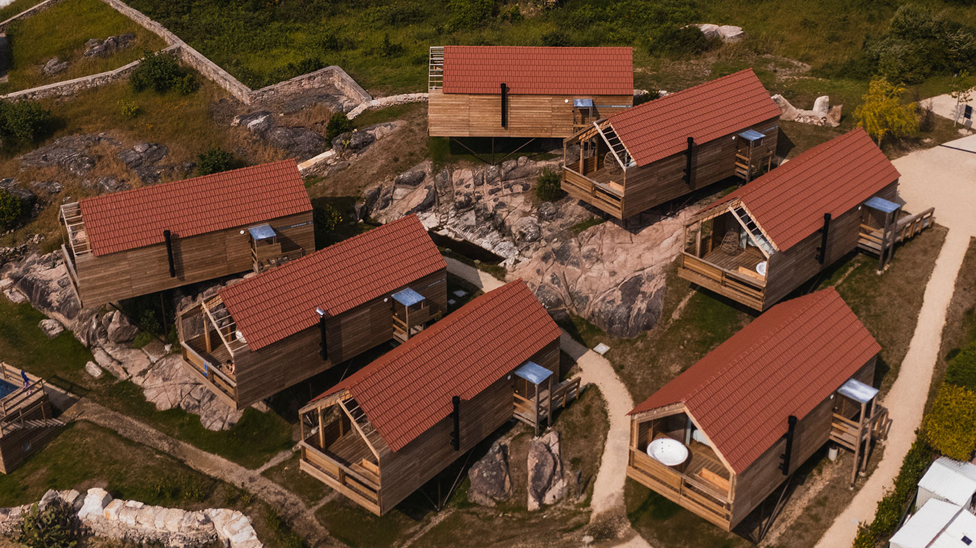 Refuxos de Porto Quilmas Reinterpretar la arquitectura vernacula desde la cubierta