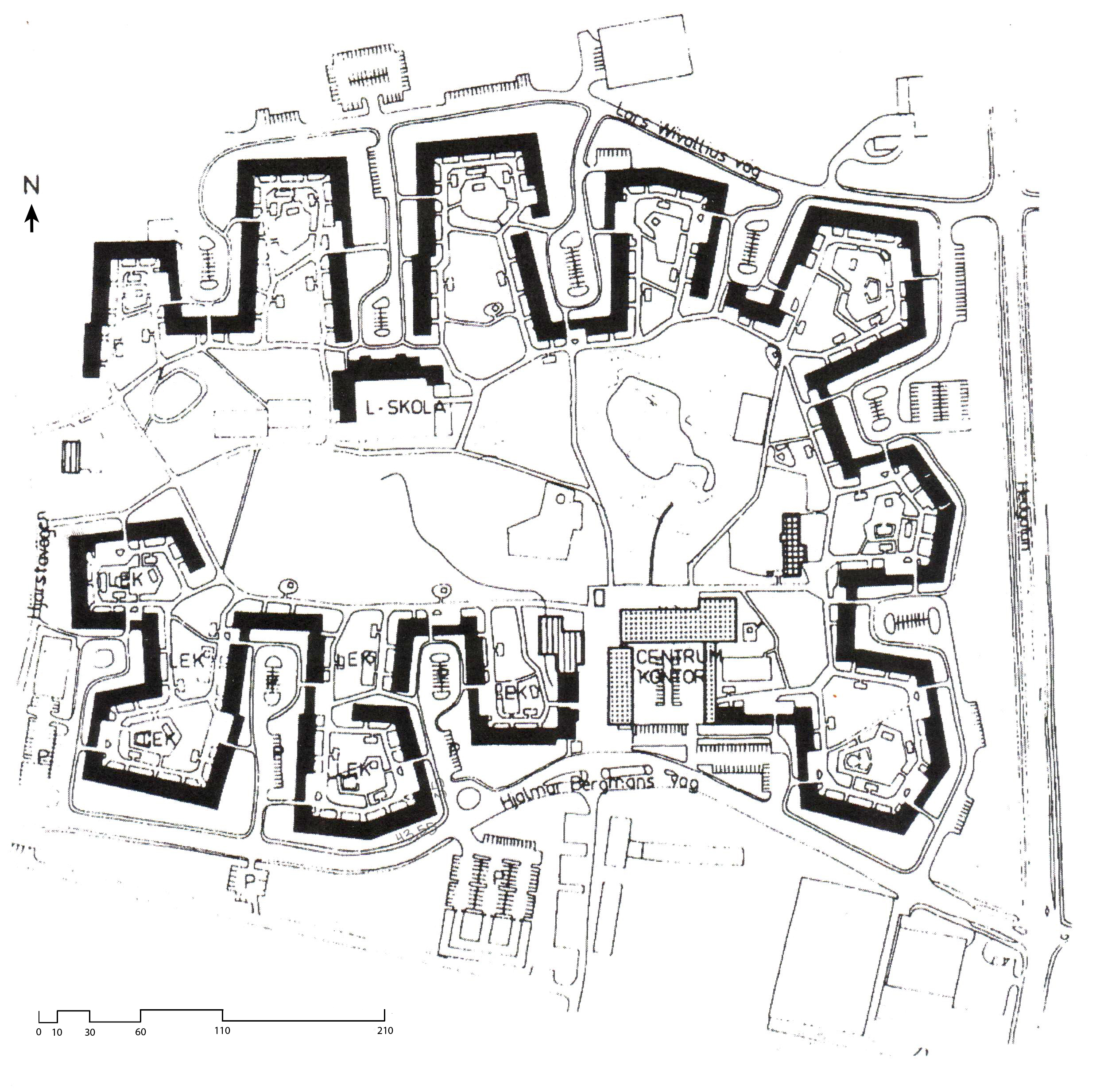 Sutiles diferencias bRijUNi conjunto residencial Baronbackarna situado en Örebro Suecia Sutiles diferencias bRijUNi conjunto residencial Baronbackarna situado en Örebro Suecia
