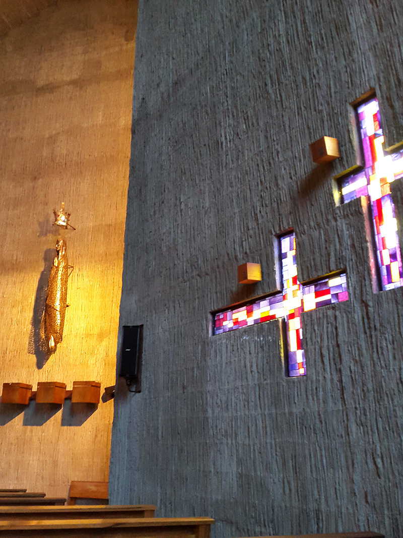 Iglesia de Nuestra Señora de Fátima (1969) en San Pedro de Montes de Oca (Costa Rica) 03C