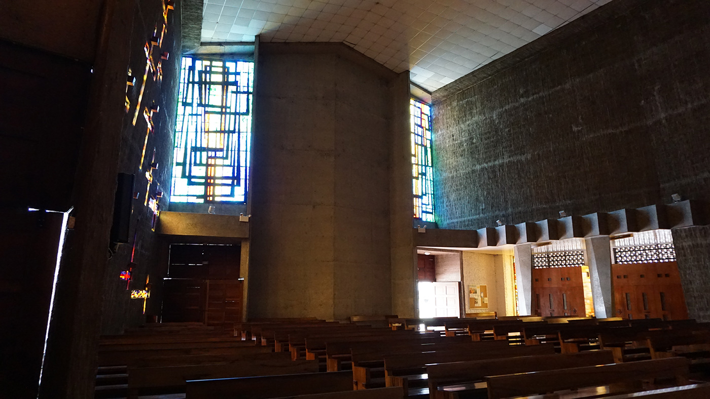 Iglesia de Nuestra Señora de Fátima (1969) en San Pedro de Montes de Oca (Costa Rica) 04A