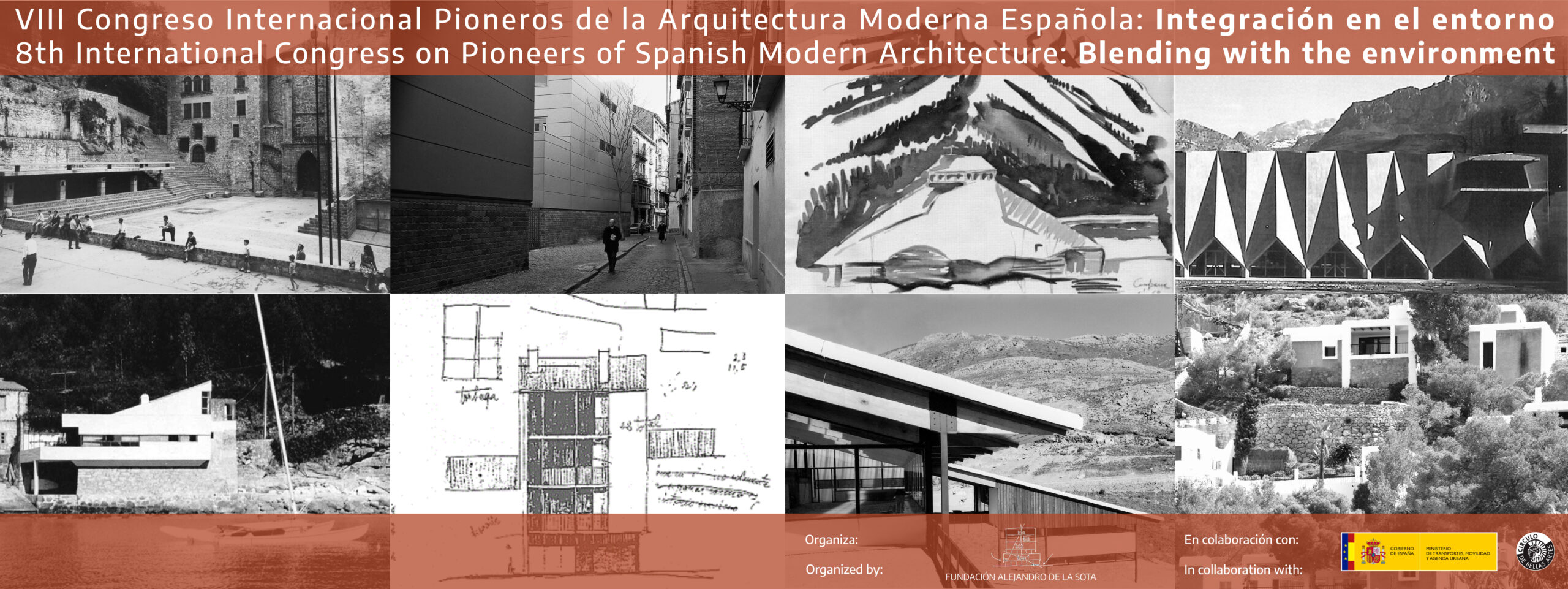 VIII Congreso Internacional Pioneros de la Arquitectura Moderna Española Integración entorno