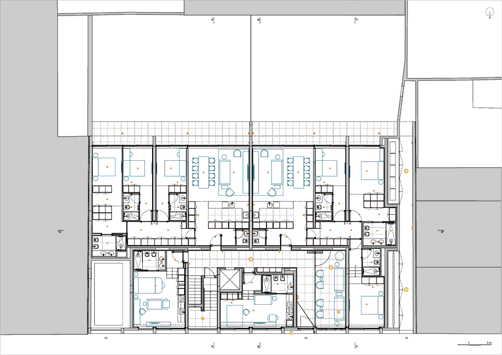Edificio de vivienda multifamiliar Hintze Ribeiro | Helder da Rocha Arquitectos | Planiemtría