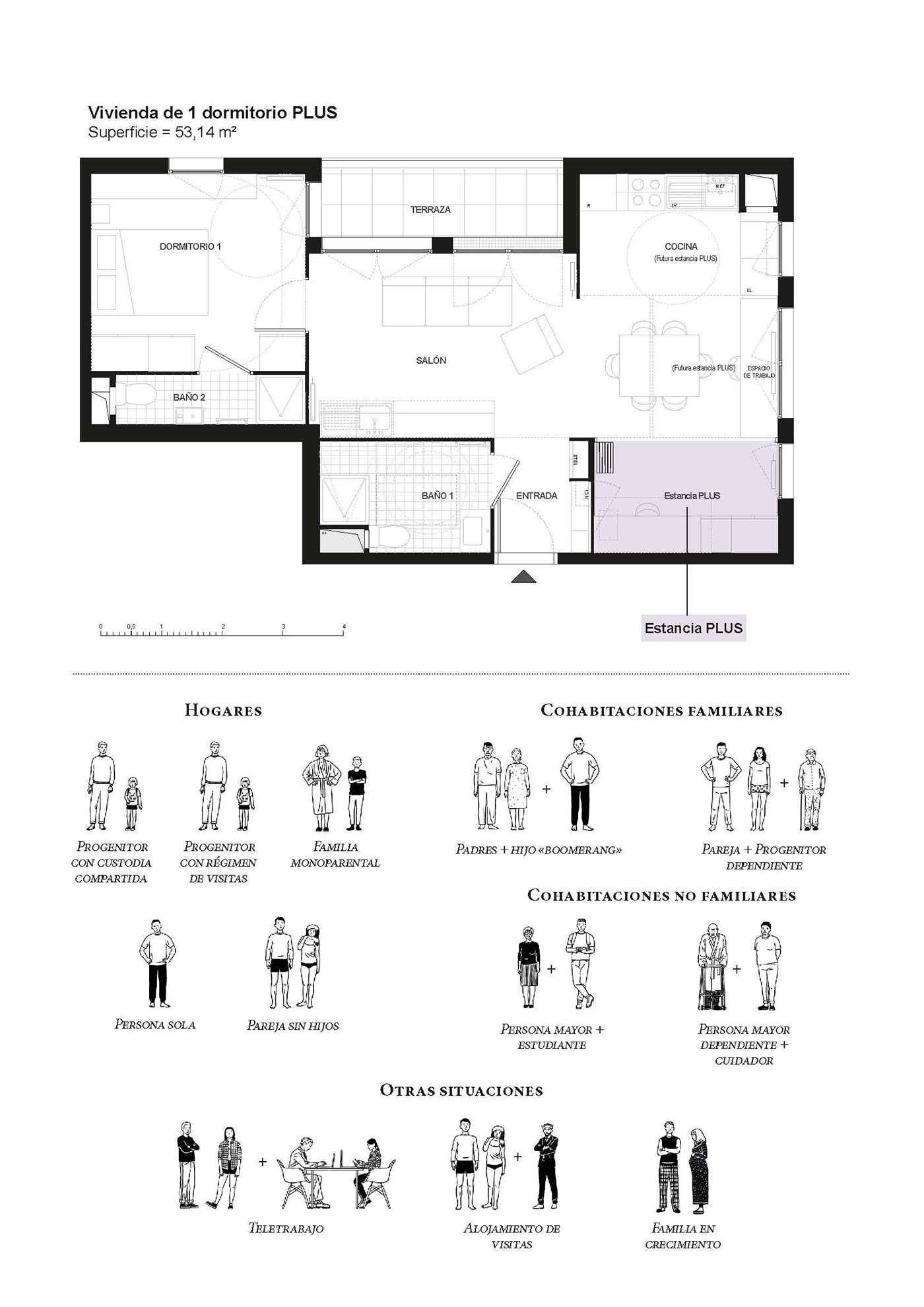 La crisis de vivienda es también una crisis de diseño Seis estrategias de diseño residencial que podrían reducir a la mitad la demanda de vivienda Beatriz Ramo 12 La-tipologia-PLUS©STAR