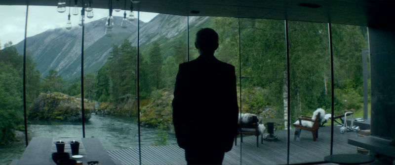 Ex Machina (2014) Arquitectura, fronteras y humanidad Víctor Hugo Palacios Cruz Esta escena corresponde a la película de ciencia ficción Ex Machina (2014), dirigida por Alex Garland