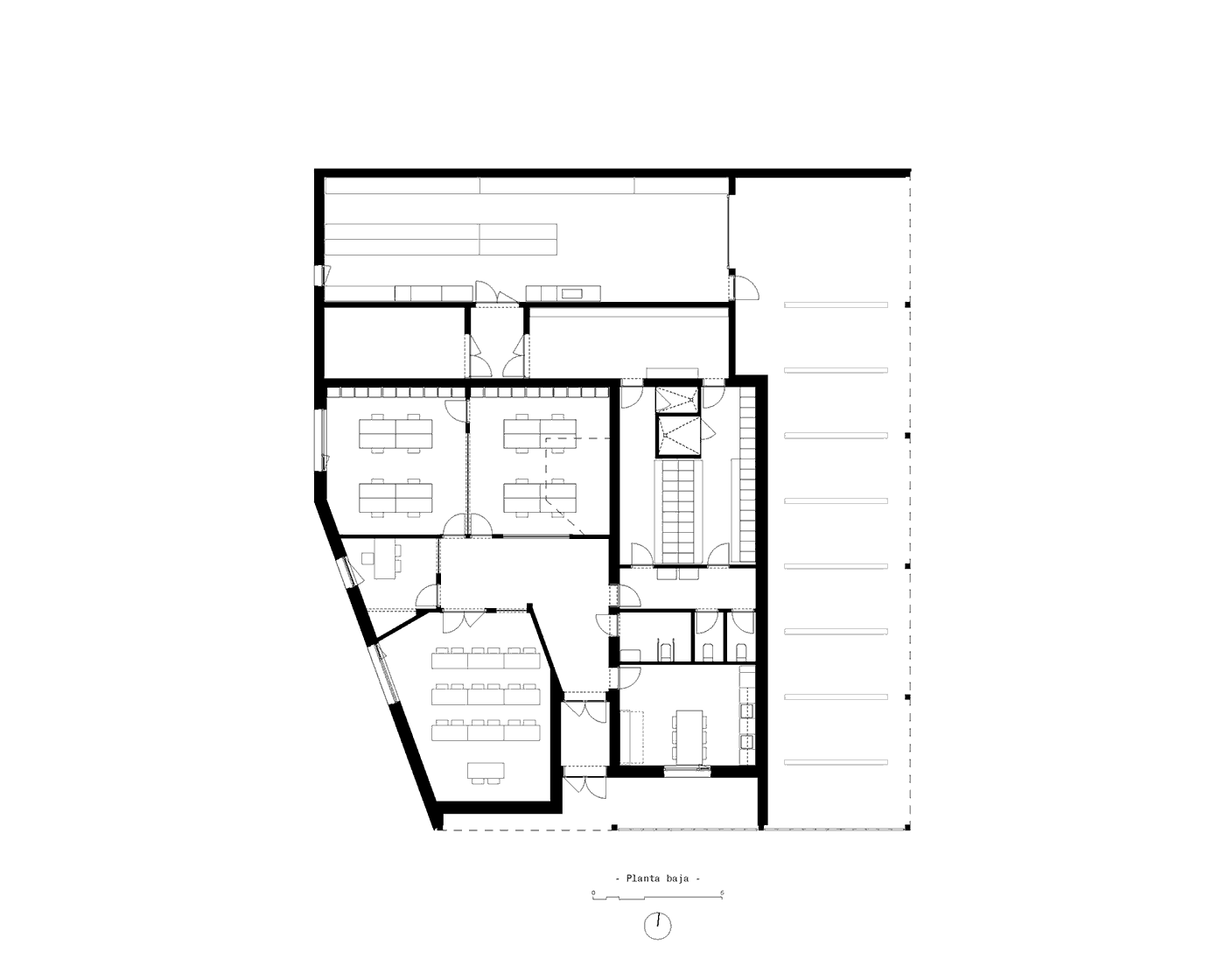 Centro de Recursos Forestales Sakana-Mendialdea MID estudio - FILO arquitectos 0 Plantas