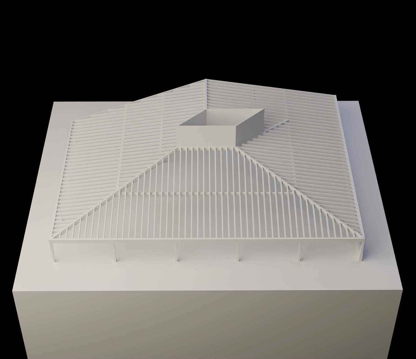 Centro de Recursos Forestales Sakana-Mendialdea MID estudio - FILO arquitectos 7 Maqueta
